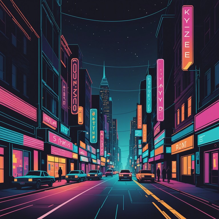 This track encapsulates the essence of a vibrant city's nightlife, infused with pulsating electronic beats that evoke images of neon lights and lively urban adventures. The composition takes the listener on a journey through rhythmic complexity and electronic flair, making it an audacious exploration of sound.