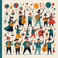 a track for joyous occasions, energetic and whimsical