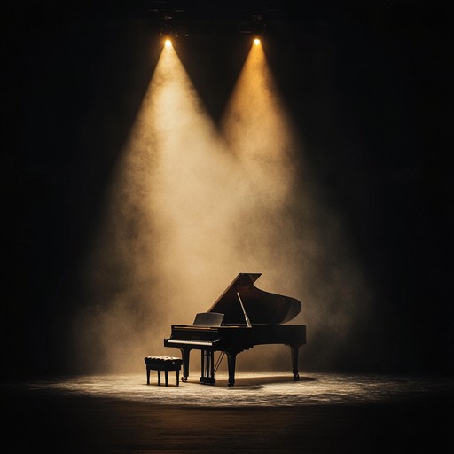 A delicate broadway instrumental featuring piano and strings, capturing the essence of nostalgic reflection and heartfelt introspection. The music gently guides listeners through an emotional journey, evoking a sense of longing and intimacy