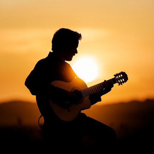 This track utilizes the flamenco guitar to journey through the vibrant and emotionally rich landscapes of southern spain, imbued with a strong sense of place and tradition, portraying the sounds that define andalusian cultural nights, from high spirited festivities to the poignant moments of solitary reflection.