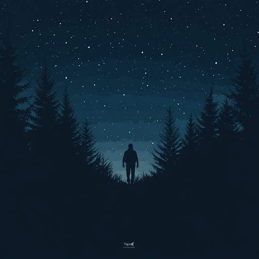 A powerful instrumental dark folk composition that evokes the feeling of confidently traversing shadowy forests, drawing on deep traditions with a modern edge.