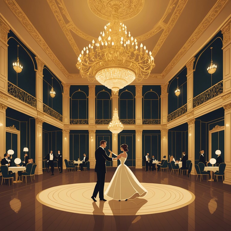 Imagine a majestic setting where lovers vow undying love amidst a backdrop of orchestra strings swelling with each confession. This track evokes feelings of grand romantic gestures and timeless declarations of love.