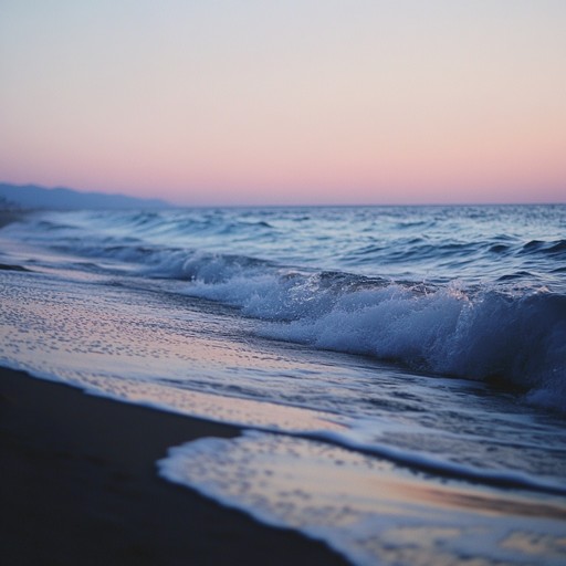 Soft, flowing melodies accompanied by the gentle sounds of waves against the shore, creating a tranquil beach setting that soothes the mind and spirit. This piece centers on a calming acoustic guitar, ideal for moments of relaxation, reflection, or simply unwinding by the ocean