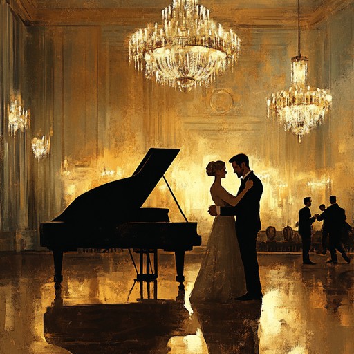 An instrumental waltz that transports listeners to the opulent ballrooms of the 19th century, with sweeping melodies, delicate ornamentations, and graceful rhythms that echo memories of lost elegance and timeless romance under crystal chandeliers.