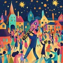 a vibrant klezmer instrumental inspiring dance and joyful celebrations.