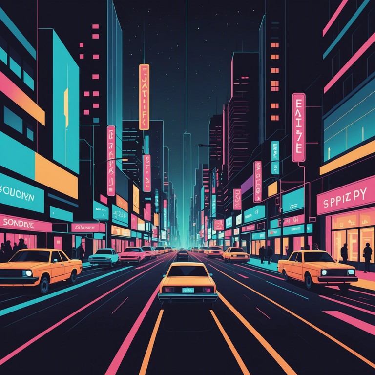 An energetic and pulsating k pop instrumental track that encapsulates the gritty essence of urban nightlife. Synthesizers create a vivid soundscape that reflects the shimmering neon lights and the dynamic energy of the city after dark.