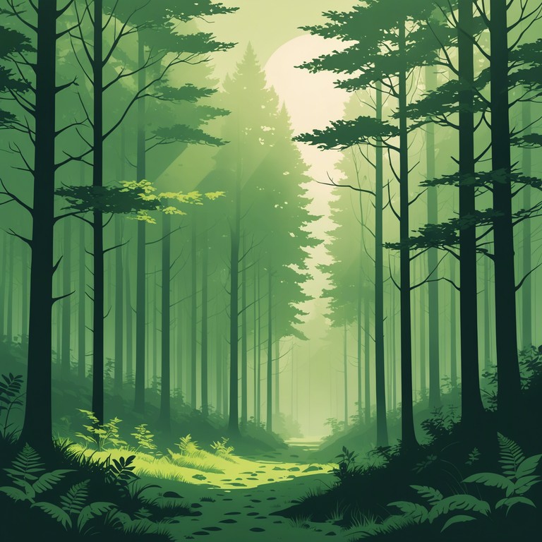 The song conjures a scene of fog laden forests with each note embodying an echo of forgotten folklore, immersing the listener in a mystical adventure through germany's enchanted woodlands. The music, resplendent with cultural undertones and whimsical rhythms, invites a deep, reflective state, allowing one to feel the ancient spirits whispering through the breeze.