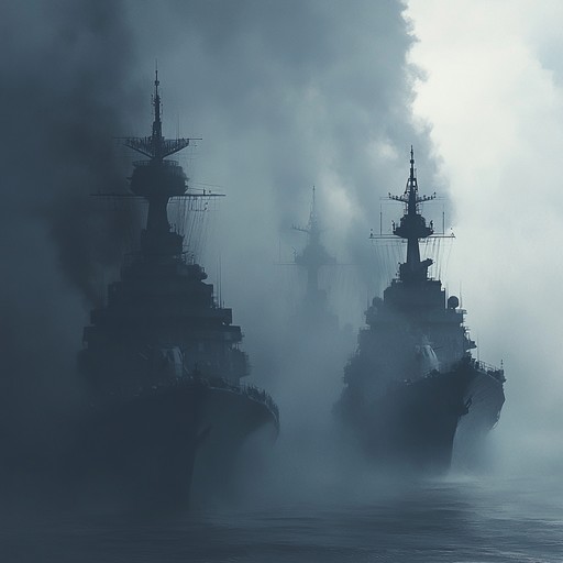 A mystical instrumental celebrating the russian navy with patriotic, melodic lines. Ethereal synthesizers and sweeping orchestrations evoke icy seas and grand ships, blending traditional russian tones with modern soundscapes.