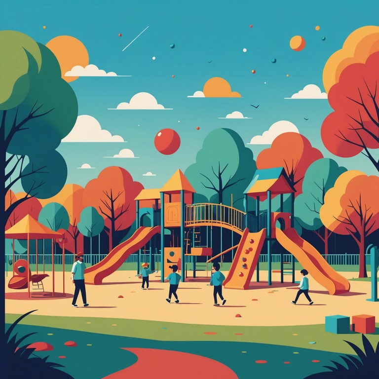 A dynamic and vibrant track that encourages active engagement and playful energy among children. Features compelling electric guitar riffs and a robust tempo that inspires motion and joy.