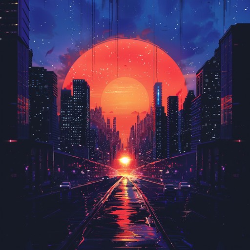 Envision a late-night drive through a sparkling cityscape, where the smooth bass lines intertwine with the soft, fluttering hi-hats and a subtle melody waves through the urban air, crafting a mood of calm sophistication and nocturnal adventure