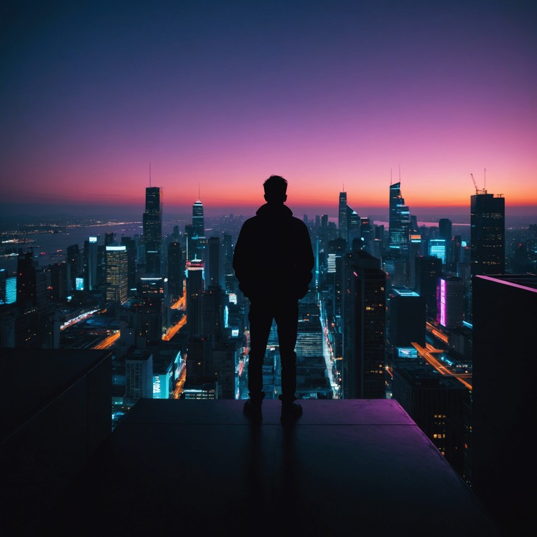 This track features a seamless blend of classic synth sounds evoking a feeling of nostalgia mixed with a touch of melancholy, reminiscent of the new wave era, adorned with subtle modern electronic elements to create a rich, bittersweet soundscape.