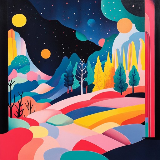 An instrumental track that fuses the dramatic flair of broadway with the swirling textures of psychedelic music. Ethereal melodies intertwine with dynamic orchestral swells, creating a vivid tapestry of sound that evokes drifting through fantastical scenes behind velvet curtains.
