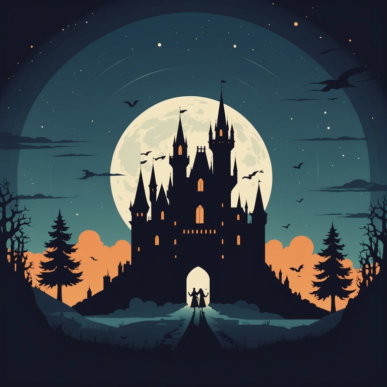 This instrumental track captures the essence of a mysterious, gothic night where darkness meets elegance. Shadows dance at midnight draws inspiration from traditional gothic themes, unfolding with deep, resonant tones and a haunting atmosphere that envelops the listener in a world of myth and twilight. It starts with a soft, echoing entrance and progressively builds into a more complex tableau of sounds, portraying the dance of shadows that can be both beautiful and eerie.