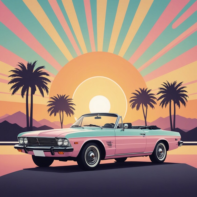 Imagine cruising the coastal highways of the 70's with a soundtrack that perfectly encapsulates the warmth of the sun and the freedom of the open road. The electric guitar leads with breezy tunes that are both joyful and liberating, creating an undeniably addictive atmosphere.