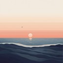 a soothing instrumental chillwave track with serene, gentle melodies