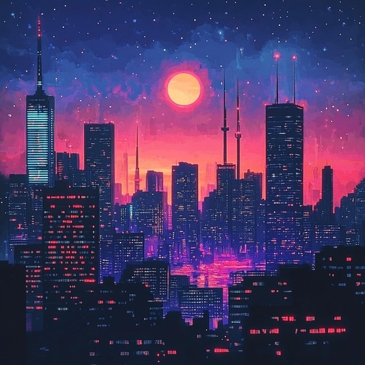 A high energy instrumental dance track that captures the electrifying pulse of city nightlife, blending soaring synthesizers, driving beats, and epic builds to create an unforgettable sonic journey.