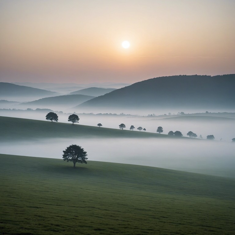 Imagine the first light of dawn gently breaking through a misty landscape, where delicate piano notes mimic the soft touch of morning dew on emerging flowers. This composition captures the essence of a fresh, new beginning with a gentle yet uplifting melody played on a grand piano, creating a soothing and revitalizing atmosphere.