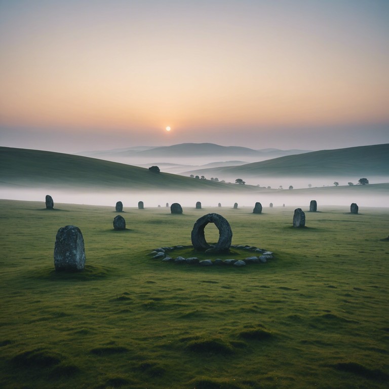 An evocative piece that merges the ancient charm of celtic melodies with the deep, introspective sounds of a solo harp. This track is designed to transport listeners to a serene, ancient landscape, allowing them to feel the breeze and hear the whispers of centuries past.