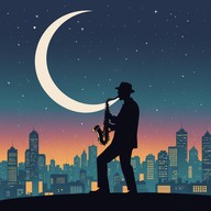 latin jazz under moody moonlight vibes