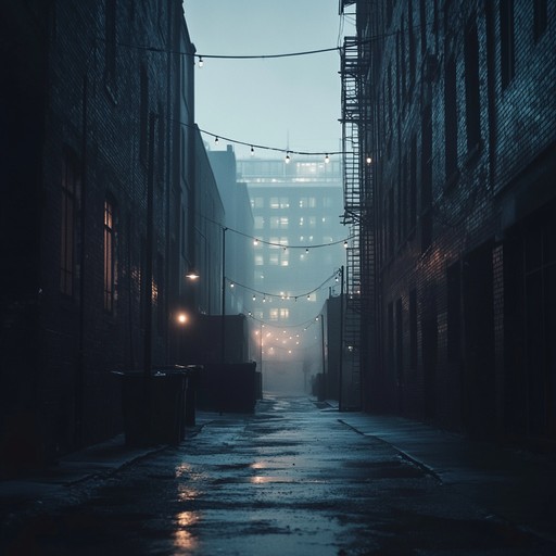 A chilling exploration of urban shadows with eerie grime beats, underlying dark, atmospheric textures, and shadowy soundscapes. The track encapsulates the essence of a ghostly city night, infusing traditional grime with unsettling, haunted elements.