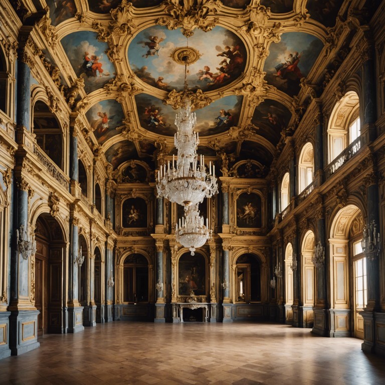 The alternative track retains the baroque sensation and includes more orchestral depth to recreate the experience of being in the middle of an elegant and carefully orchestrated royal ball. The ornate melodies and harmonious arrangements aim to reflect the grandiosity and importance of such moments in a regal setting.