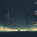 ambient trip hop track capturing city's tranquil nocturnal ambiance.