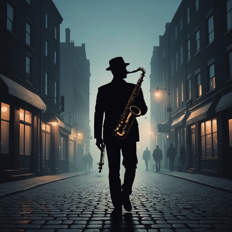 Expanding on the theme, this track enhances the enigmatic aura, as the saxophone's melody intensifies, capturing the essence of an unresolved desire interwoven with the chill of a city night. The richness of jazz enhances the overall mystique, making every note feel like a secret whispered in the dark.