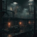 deeply unsettling industrial atmosphere with rock elements