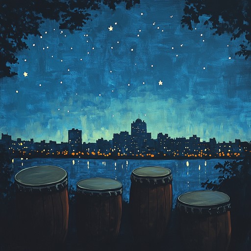 An instrumental track that combines afro cuban percussion with haunting melodies to reveal the enigmatic allure of havana at night. Listeners are immersed in a soundscape of shadowy streets and whispered tales, led by the pulse of traditional congas and percussion.