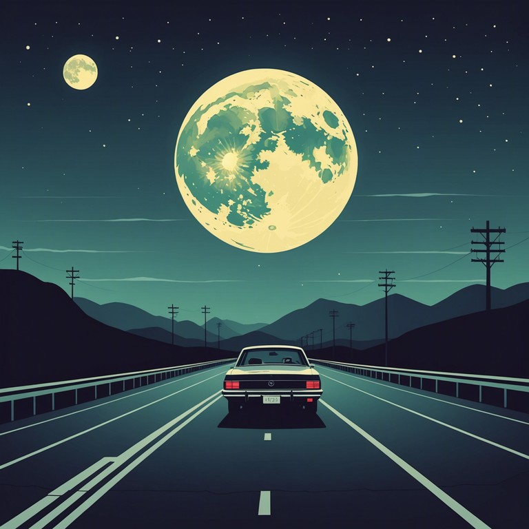 This track combines intense guitar solos with a gritty, soulful blues foundation, meant to mimic the atmospheric and contemplative mood of a midnight road trip. The electric guitar will weave between melancholic bends and energizing riffs, representing the contrast between loneliness and freedom that night drives often inspire.