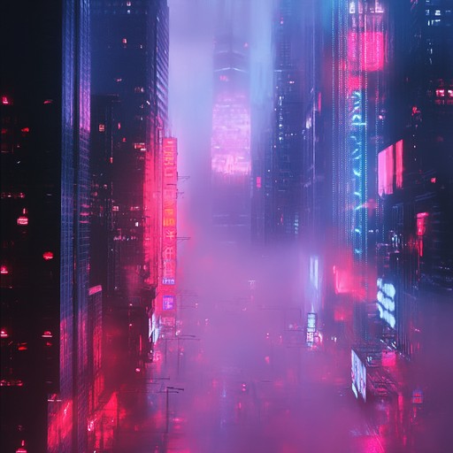 Diving into the heart of a cyberpunk metropolis, this track uses ambient synths to craft a soundscape that feels both futuristic and mystical. The music paints a vivid picture of a neon lit dystopia, filled with enigmas and techno wonders.