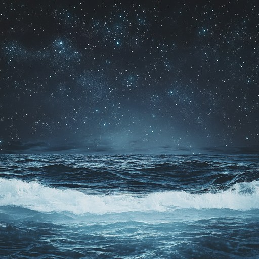 This alternative take deepens the space theme, focusing more directly on the serenity and awe of gazing into the cosmos. It emphasizes the lush, enveloping warmth of the synthesizers to create a soundscape that's both comforting and expansive