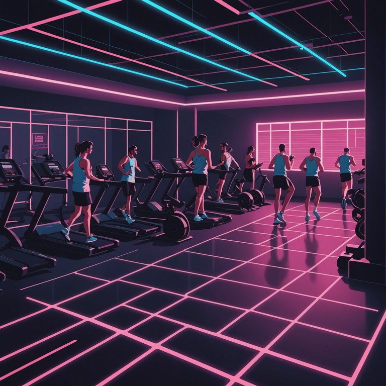 Suited for fitness enthusiasts, this track features an array of digital synth sounds set to a backdrop of high paced rhythms, making it ideal for sustaining energy and focus during workouts.