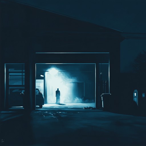 An eerie instrumental piece that conveys the haunting atmosphere of a deserted garage at night. Utilizing dissonant tones and haunting melodies, it evokes the sense of spectral presences and unseen entities lurking in the darkness.