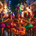 a lively instrumental capturing the energy of carnival celebrations.