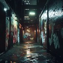 dark urban vibes with intense lofi beats