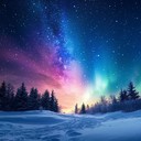 an ethereal melody celebrating winter's magic with celestial tones