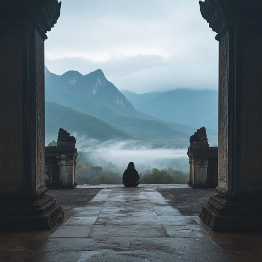 Imagine a track where the timeless sound of wooden flutes carries you through mist clad mountains and untouched forests, echoing with the whispers of ancient civilizations. The piece starts softly, evoking dawn, and builds as the sun illuminates hidden temples and lost cities.