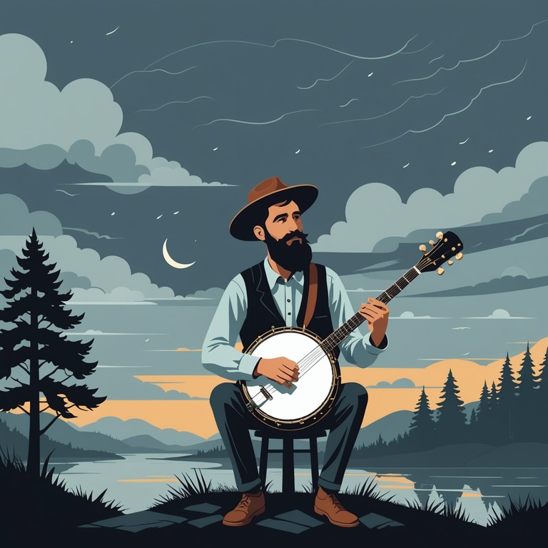 This composition harnesses the raw, unbridled energy of bluegrass fused with a fierce intensity. The track features a fast paced banjo performance, weaving through the scales to express a storyline of tumultuous emotion and resilience. The instrumental aims to tell a tale of struggle and inner conflict through its vigorous riffs and engaging melodic lines, perfect for expressing fury and relentless determination.