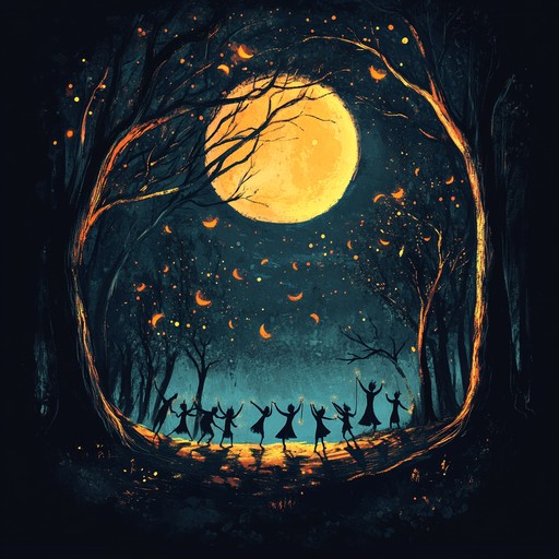 A delightful journey through magical forests under a harvest moon, where whimsical creatures dance to progressive rhythms. Ethereal flutes and layered synths create an ever evolving melody that enchants the senses