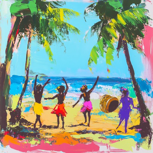 A lively, festive mix of tropical beats and rhythms that celebrate the joy and vibrancy of multicultural island living, perfect for beach parties and summer celebrations