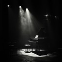 solemn, dark piano based cabaret with an emotional feel.