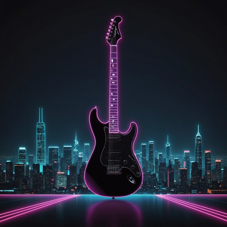 Experience a powerful blend of traditional blues riffs and rock energy that captures the heartbeat of a city at night. The music is a journey through bustling streets and bright lights, with guitars leading the way in this urban adventure.