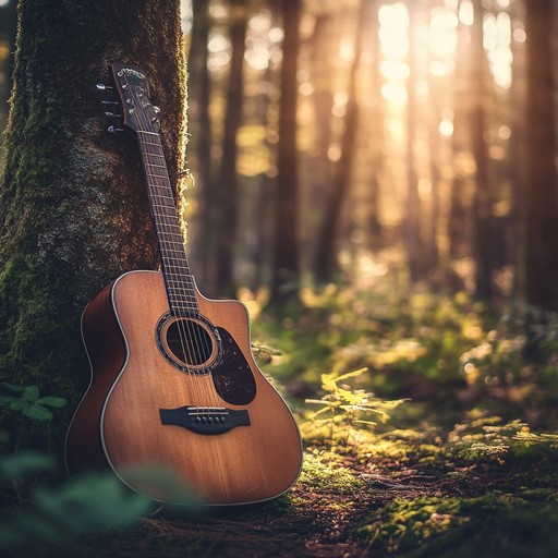 A gentle acoustic guitar piece that lulls the listener into a state of calm reflection. The soft melodies and tranquil harmonies encourage a peaceful and introspective mood.