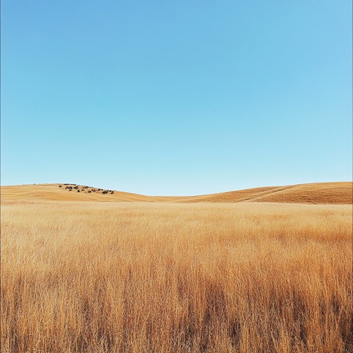 A serene folk rock instrumental, blending intricate acoustic guitar with soft rock undertones. Captures the whispering tranquility of open grasslands, creating a reflective and elegant soundscape.