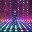 futuristic beats and playful robotic melodies for fun.