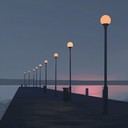 moonlit reflections on tranquil waters