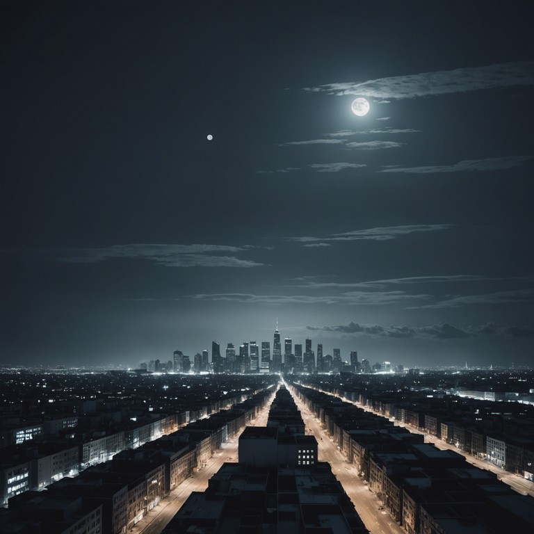 Imagine tracing the contours of a forgotten cityscape at midnight, where the synth beats breathe life into the chilling silence and dark secrets unfold beneath the flicker of dying streetlights. A true amalgamation of suspense and electronic sound that captures the listener's imagination.