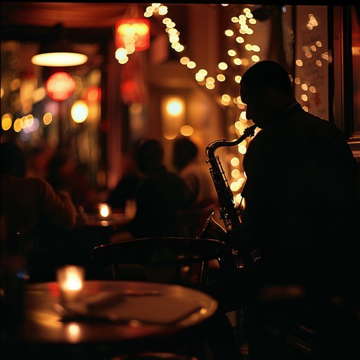 Experience a relaxing night time ambiance with classic jazz and modern swing. This instrumental focuses on warm, intimate saxophone melodies that evoke nostalgia and romance, ideal for a cozy evening.