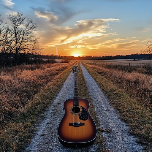 A reflective journey down memory lane, gravel road blues combines the raw grit of a weathered acoustic guitar with somber, echoing tones. It explores themes of lost love and nostalgia, all while maintaining an earthy, grounded feel. The music flows with a steady rhythm, evoking the dust and stories of a long, winding road.